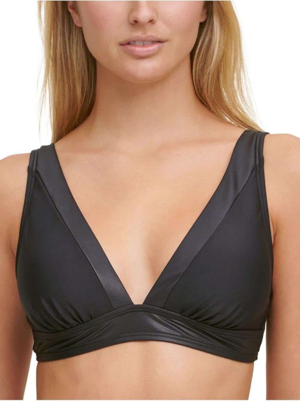 DKNY Womens Bow-Back Bikini Top